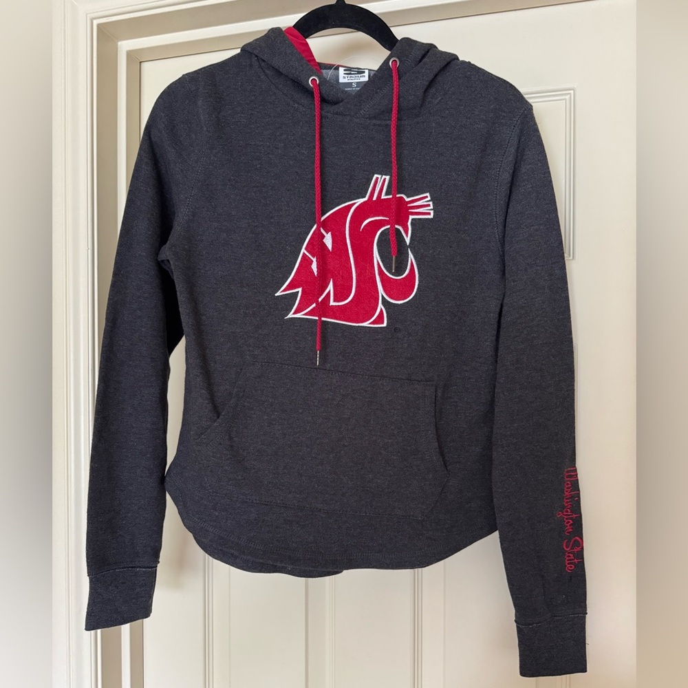 Washington State Women's Gray Hoodie